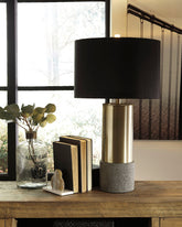 J&M Furniture - Ashley Furniture - Jacek Table Lamp (Set of 2) - Metal Table Lamp (Set of 2) - L243164